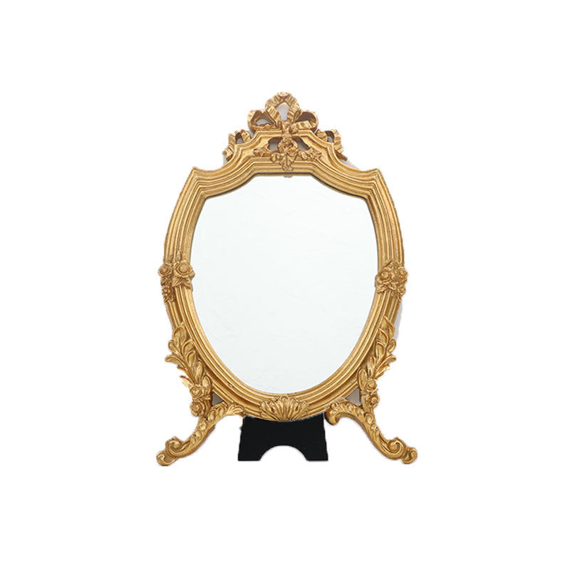 European Make-up Mirror Tabletop Creative Single-sided Mirror European Make-up Mirror Tabletop Creative Single-sided Mirror